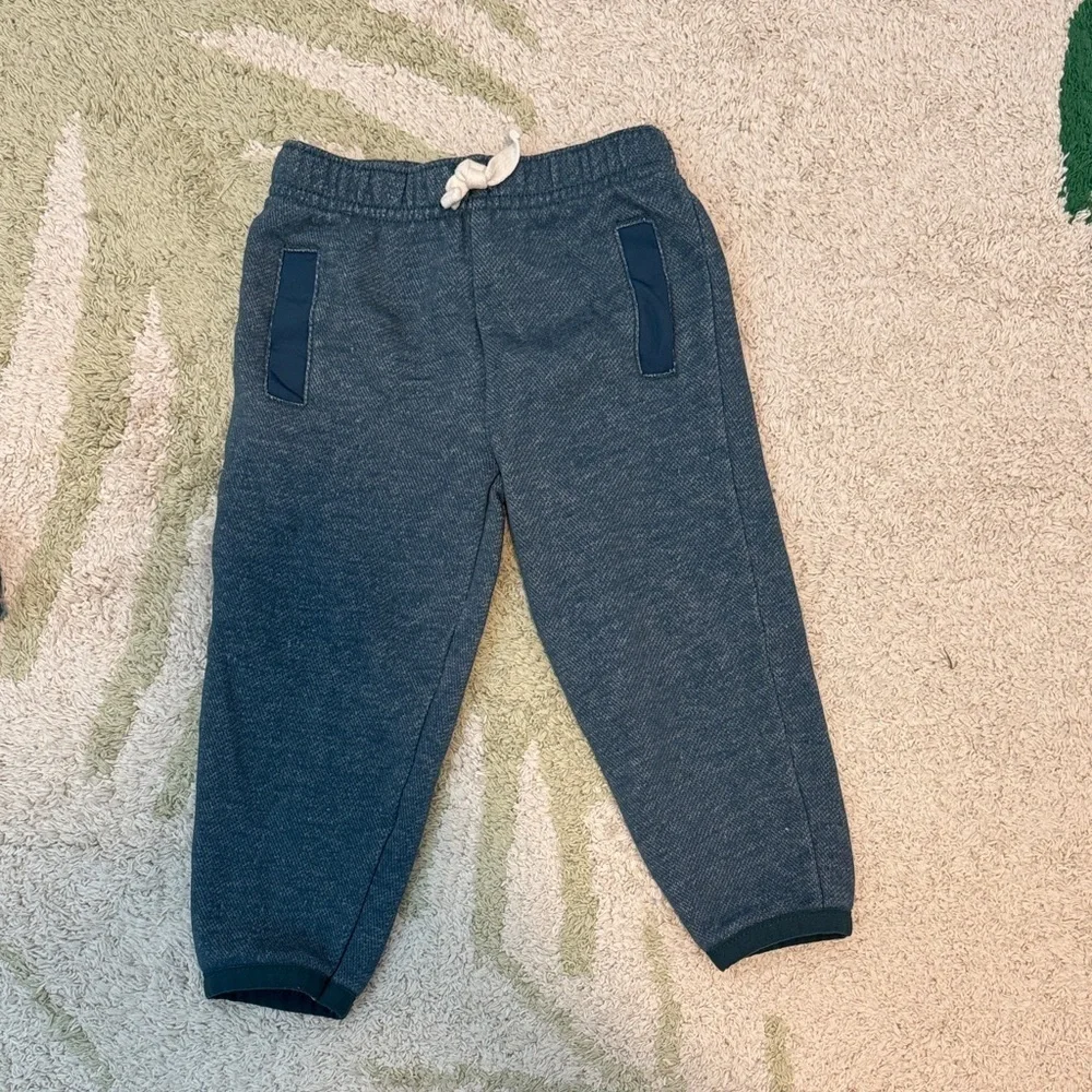 Carter's Blue and Gray Kids Jogger Set